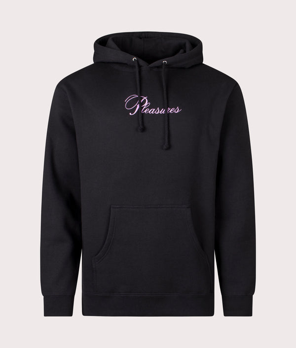 Pleasures pink hoodie deals