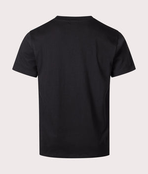 Dime Gear T-Shirt in Black by Dime. EQVVS Back Angle Shot.