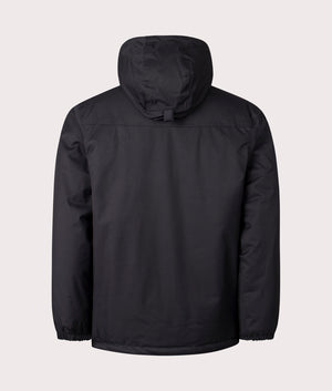 Dickies Plains Coat in Black, Waterproof. EQVVS back Shot