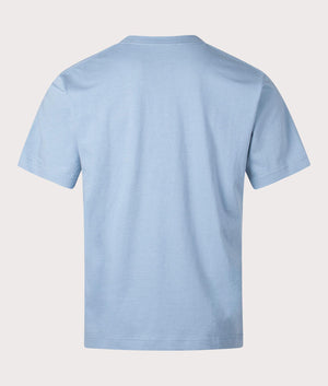 and wander Logo T-Shirt in Light Blue. EQVVS Shot.