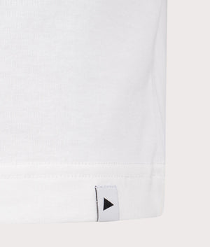 Daijiro Ohara Map Key Print T-Shirt in White by And Wander. EQVVS Shot. 