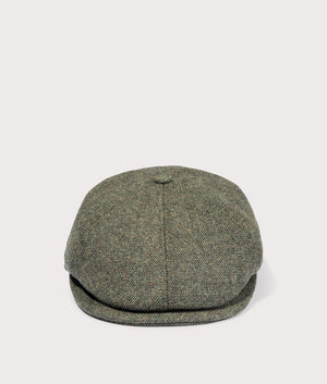 Claymore-Bakerboy-Cap-Olive-Twill-Barbour-Lifestyle-EQVVS