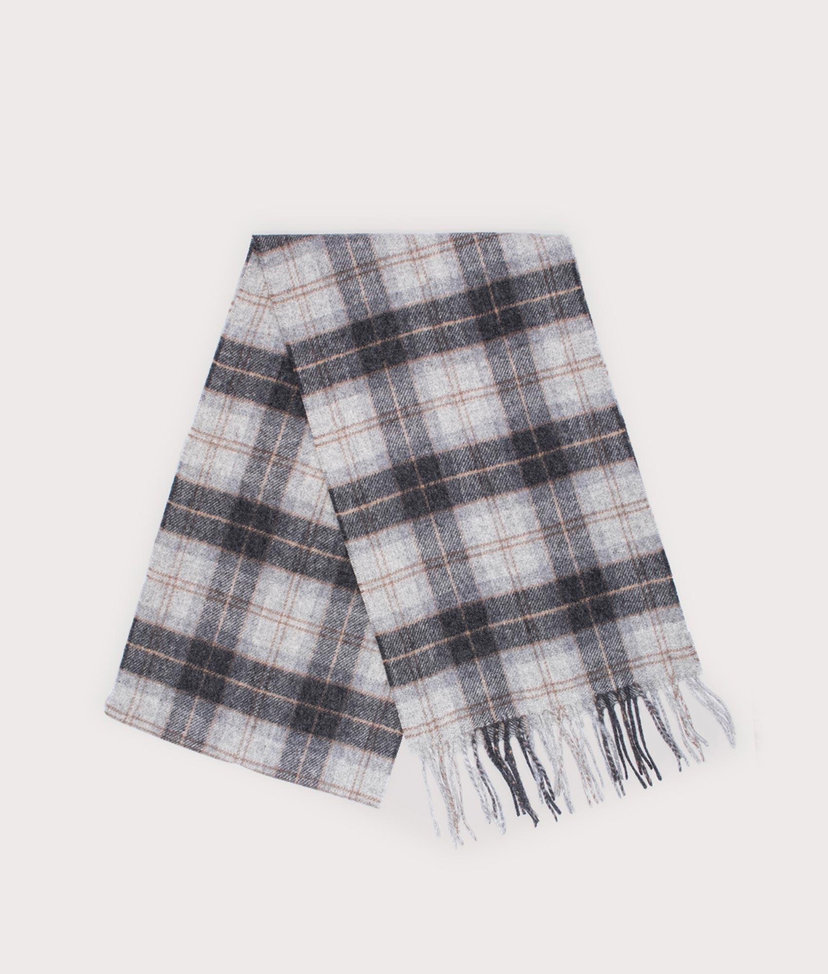 Tartan Scarf Greystone | Barbour Lifestyle | EQVVS