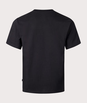 Dickies Unionville T-Shirt in Black. Shot at EQVVS.  Reverse image. 