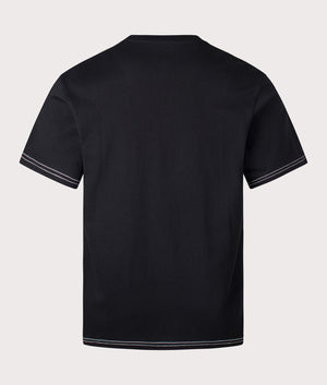 Dickies Philipsburg T-Shirt in Black. Shot at EQVVS. Reverse shot.