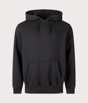 Dickies Plentywood Hoodie in Black. EQVVS front shot