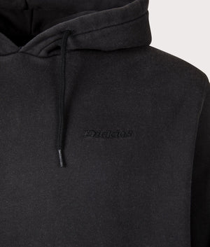 Dickies Plentywood Hoodie in Black. EQVVS Detail shot