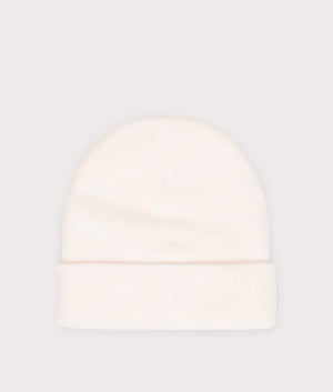 Dickies Gibsland Beanie in Ecru White, 100% Acrylic. EQVVS Back Shot