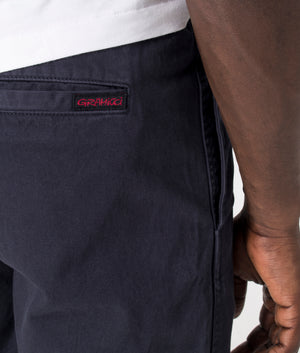 Gramicci G Short in Navy at EQVVS. Reverse detail. 