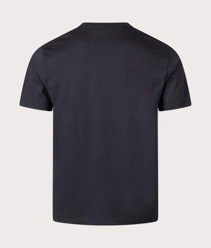 Gramicci One Point Logo Tee in Black at EQVVS. Back shot.