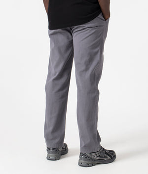 Gramicci Relaxed Fit Gramicci Pigment Dye Pants in Pigment Fog, 100% Organic Cotton. At EQVVS Menswear. Back shot