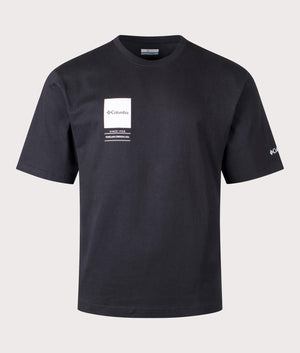 Barton Springs T-Shirt in Black by Columbia. EQVVS Shot. 