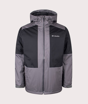 Columbia, Point Park II Insulated Jacket, city grey/ black, EQVVS Menswear, front photo shot