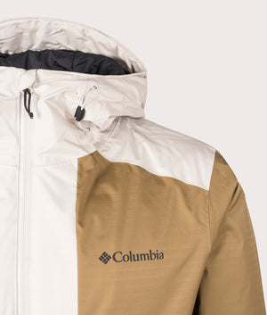 Columbia, Point Park II Insulated Jacket, dark stone/ delta, EQVVS Menswear, detailed photo shot