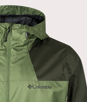 Columbia, Inner Limits III Jacket, canteen/ greens, EQVVS Menswear, detailed photo shot