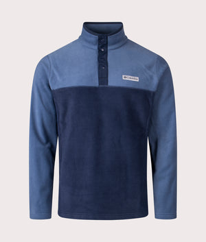 Columbia, Steens Mountain Half Snap II, Collegiate Navy, EQVVS Menswear, front shot photo