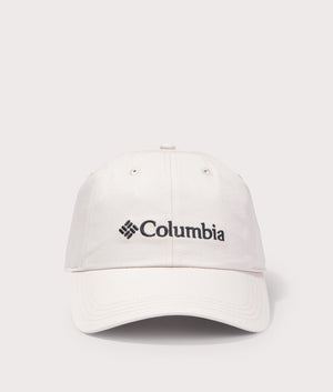 Columbia Provisions Ball Cap in White at EQVVS. Front Shot.