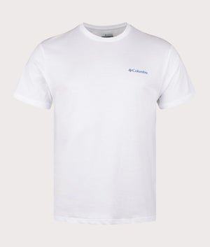 Unionville T-Shirt in White by Columbia. EQVVS Shot. 