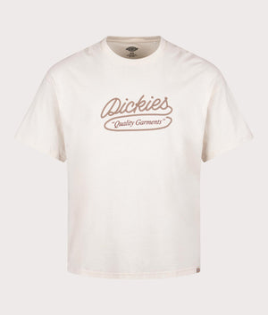 Dickies Relaxed Fit Rope T-Shirt in Whitecap Gray. Shot at EQVVS. Front detail shot