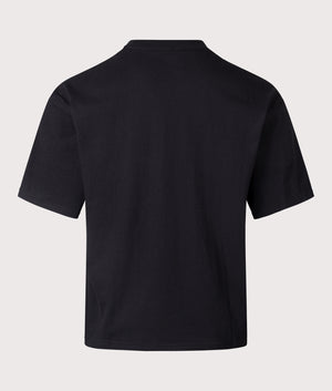 Dickies Laundry Boxy T-Shirt in Black. Shot at EQVVS. Back shot. 