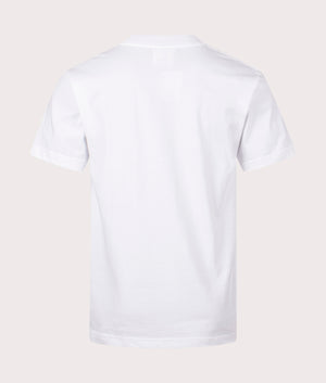 Gecko T-Shirt in White by HUF. EQVVS Back Angle Shot.