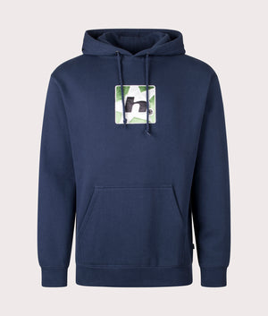 HUF H Star Hoodie in Nightshade Blue at EQVVS Front Shot