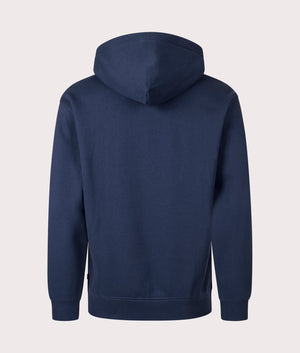 HUF H Star Hoodie in Nightshade Blue at EQVVS Back Shot