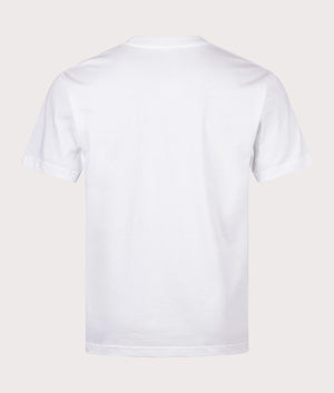 HUF Bail Bonds T-Shirt in White with Chest Print at EQVVS Back Shot