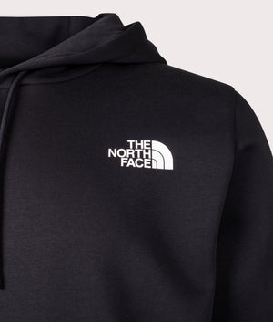 The North Face Simple Dome Hoodie in Black at EQVVS. Front Detail Shot