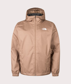 The North Face Quest Jacket in Latte brown. Front Pocket at EQVVS.