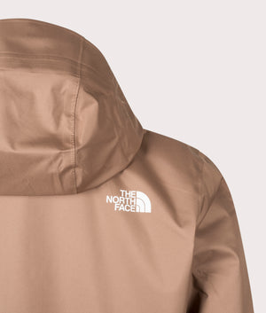 The North Face Quest Jacket in Latte brown. Back Detail Pocket at EQVVS.