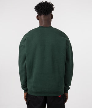 Oversized Uniform Crewneck Sweatshirt