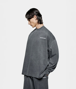 Oversized Long Sleeve Uniform T-Shirt