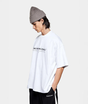 Oversized Linear T-Shirt