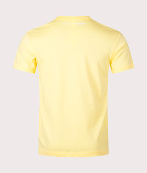 Comme des Garçons Crew Neck T-Shirt in Yellow at EQVVS Menswear Back Shot