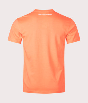 Comme des Garçons Crew Neck T-Shirt in Orange at EQVVS Menswear Back Shot