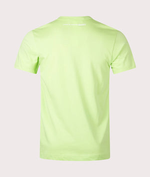 Comme des Garçons Crew Neck T-Shirt in Green at EQVVS Menswear Back Shot