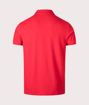 Polo Ralph Lauren, The Iconic Mesh Polo Shirt, red, Eqvvs Menswear, back shot angle