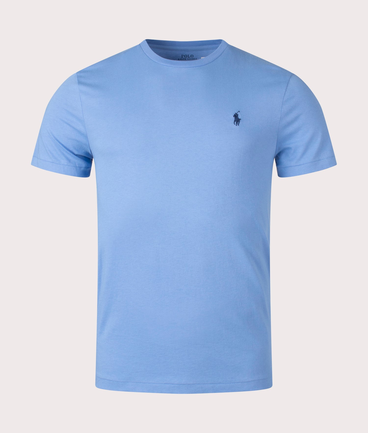 Custom Slim Fit T Shirt Sky Blue Polo Ralph Lauren EQVVS