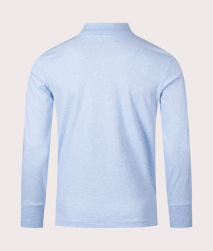 Custom-Slim-Fit-Long-Sleeve-Soft-Cotton-Polo-Shirt-Office-Blue-Heather-Polo-Ralph-Lauren-EQVVS