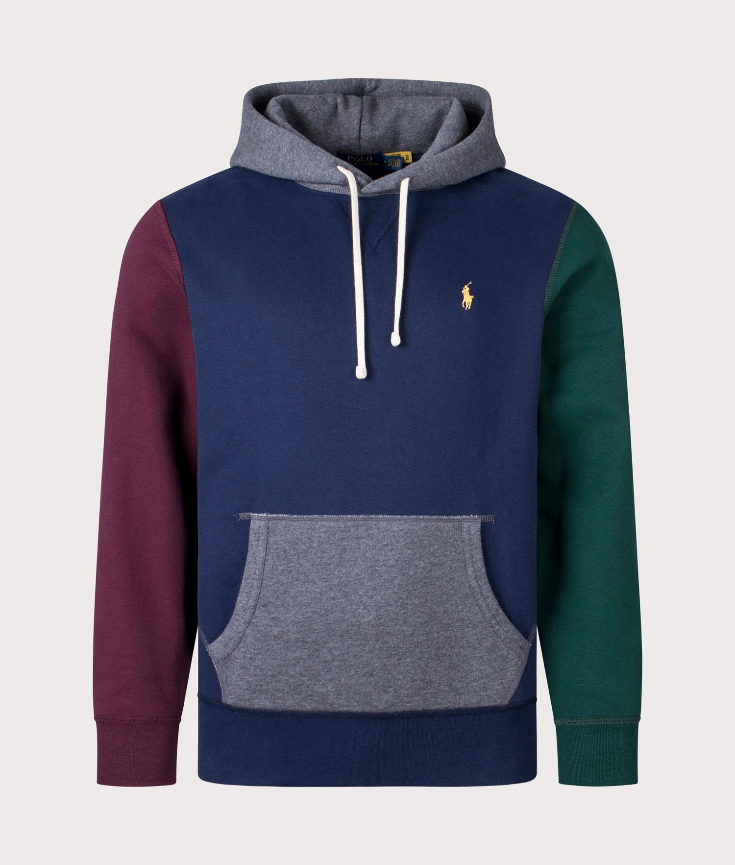 Polo red best sale and blue hoodie