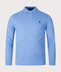 Long Sleeve Polo Shirt Moss Agate | Polo Ralph Lauren | EQVVS