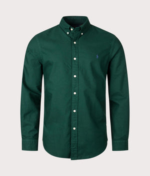 Slim Fit Garment-Dyed Oxford Shirt