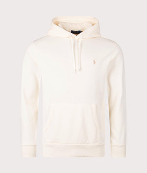 Loopback Fleece Hoodie in Clubhouse Cream by Polo Ralph Lauren. EQVVS Shot. 