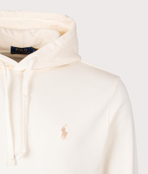 Loopback Fleece Hoodie in Clubhouse Cream by Polo Ralph Lauren. EQVVS Shot.