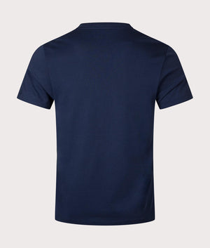 Lightweight Loungewear T-Shirt in Cruise Navy by Polo Ralph Lauren. EQVVS Shot. 