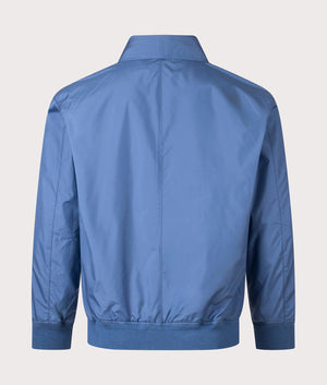 Lightweight Lined Windbreaker in Delta Blue by Polo Ralph Lauren. EQVVS Back Angle Shot.