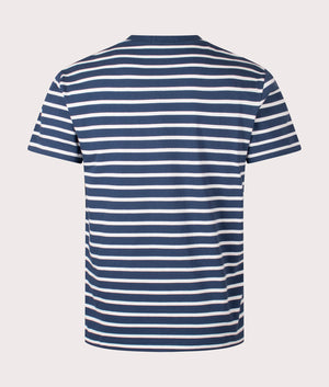 Polo Ralph Lauren Striped Jersey T-Shirt Blue/Nevis. EQVVS.