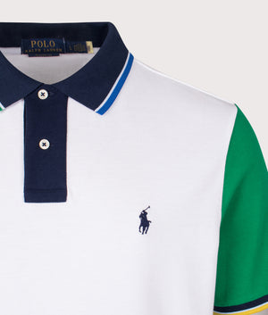 Classic Fit Mesh Polo Shirt White Polo Ralph Lauren EQVVS