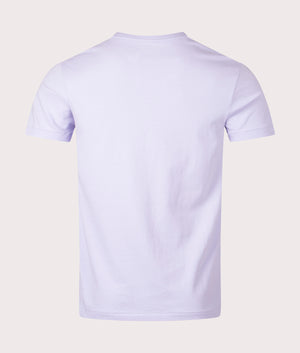 Custom Slim Fit Jersey T-Shirt in Flower Purple by Polo Ralph Lauren. EQVVS Shot.